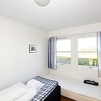 Ein weiteres Doppelschlafzimmer im großen Apartment.