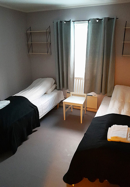 Die Standard-Apartments in Skjervøy besitzen 2 Schlafzimmer.