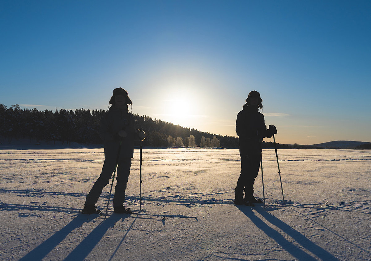 Winterreisen nach Finnisch-Lappland, jetzt online Reise buchen.