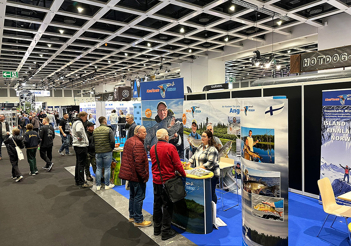 Angelwelt Berlin mit Kingfisher Reisen, jetzt Angelurlaub buchen!