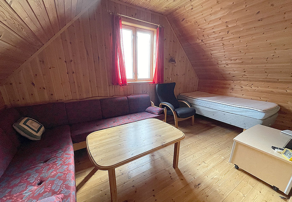 Im Obergeschoss von Haus 4 befindet sich ein zweiter Wohnbereich.