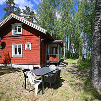 Ideal für den Angelurlaub: das Timmerhuset in der Sundviksfarm in Schweden.