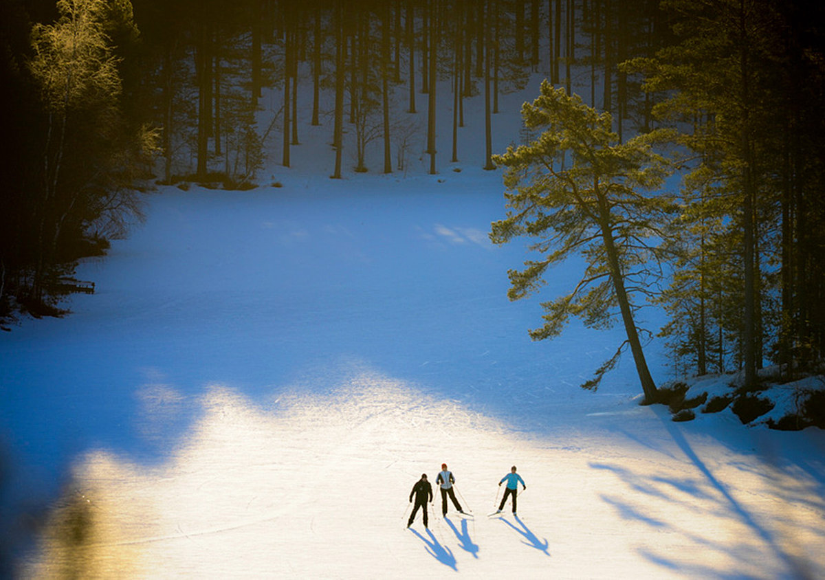 Winterreisen mit Schneemobil, Husky und Nordlicht nach Finnland - jetzt Winterurlaub buchen!