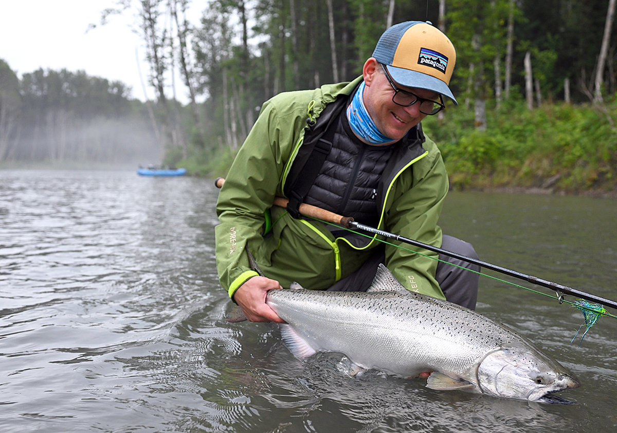 Königslachs aus dem Kitimat River in Kanada von Markus Heine, jetzt Angelurlaub buchen!