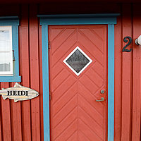 Das Rorbu Heidi als typische Rorbuwohnung vom Typ 1.