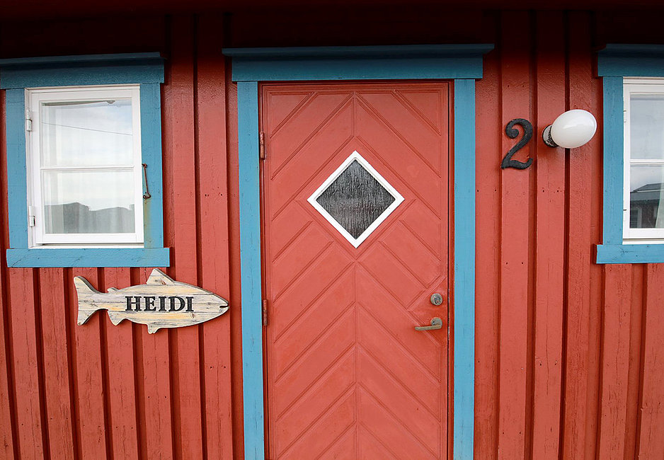 Das Rorbu Heidi als typische Rorbuwohnung vom Typ 1.