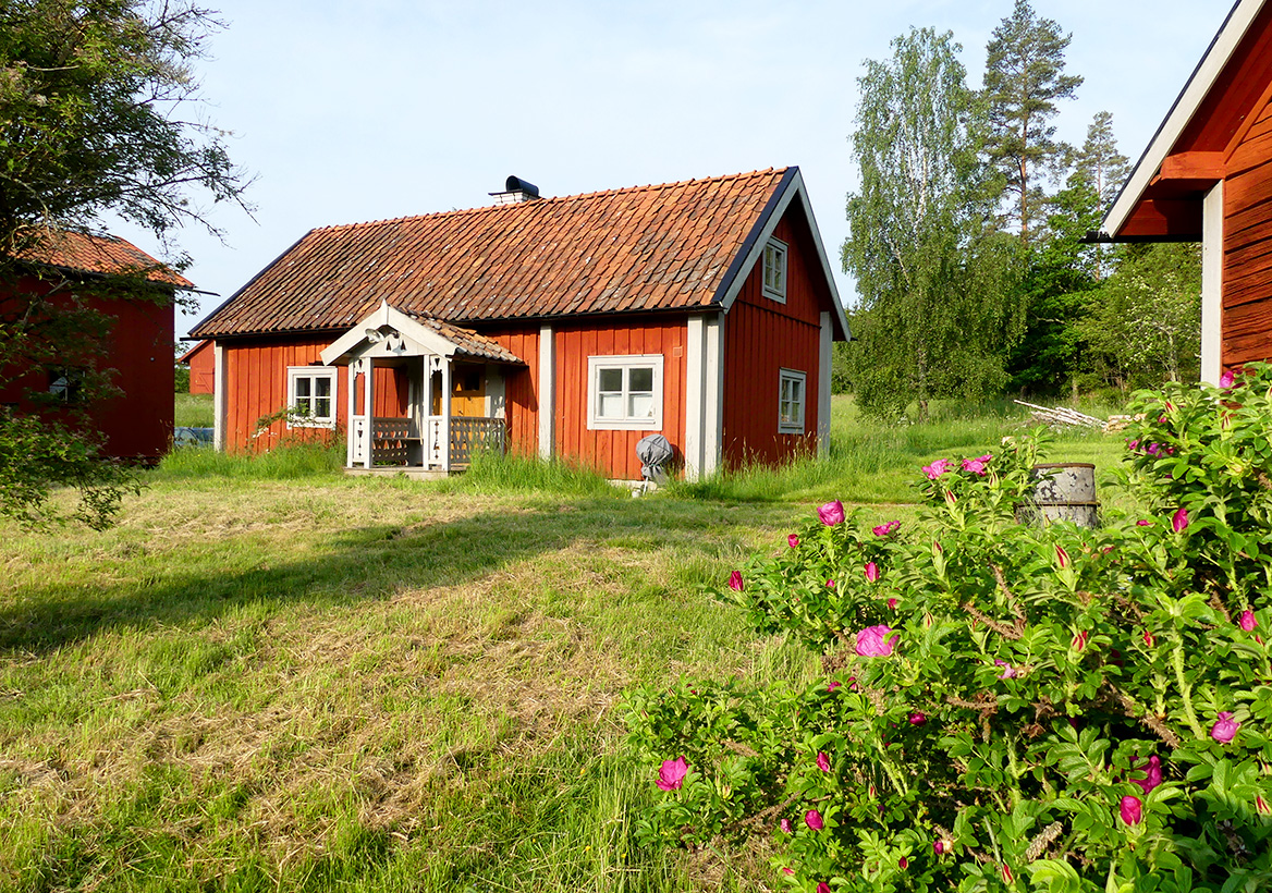 Das Ferienhaus Ulvnäset am Valdemaren in Schweden, südwestlich von Stockholm in der Provinz Södermanland.
