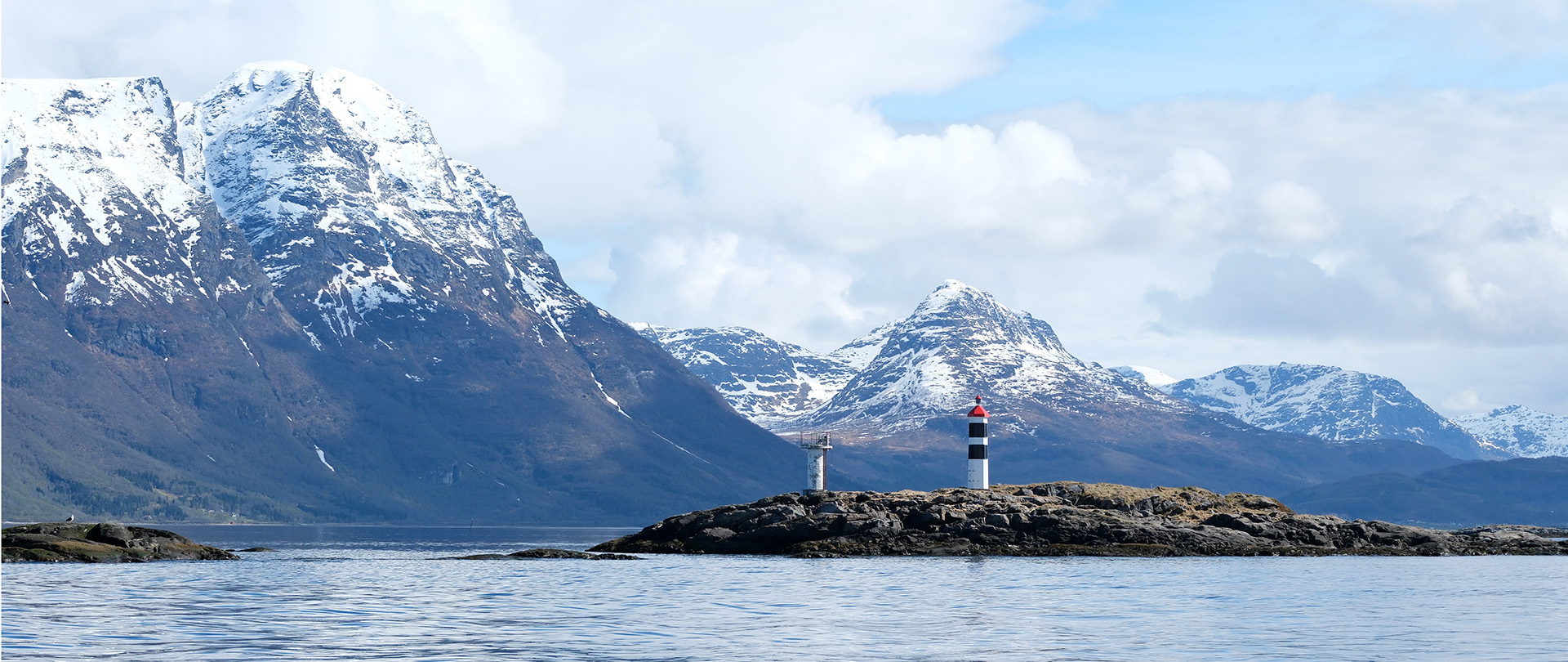 Seehaus Bolla auf Rolla, Traumziel zum Meeresangeln in Noirdnorwegen.