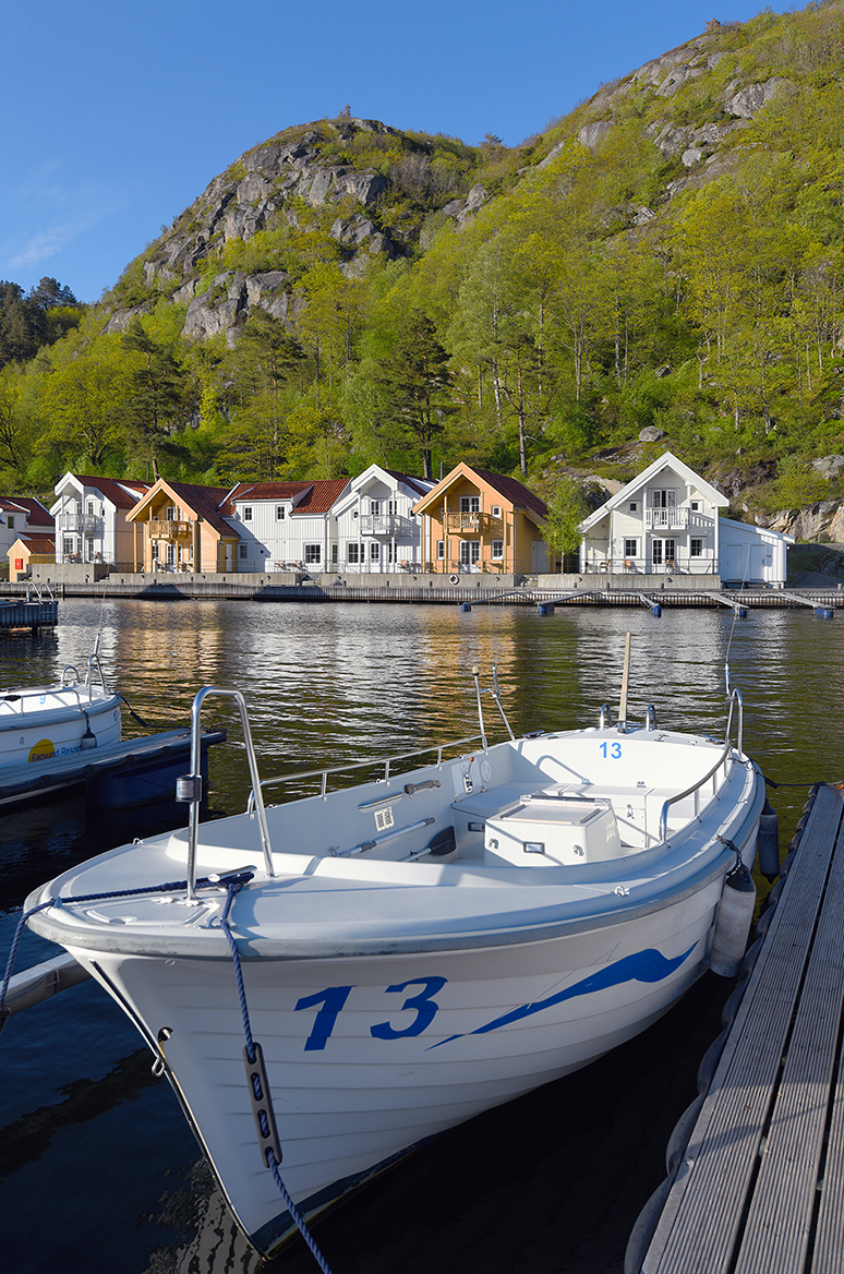 Boot zum Meeresangeln im Farsund Resort in Südnorwegen - jetzt Angelurlaub buchen!
